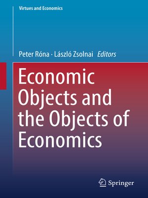 cover image of Economic Objects and the Objects of Economics